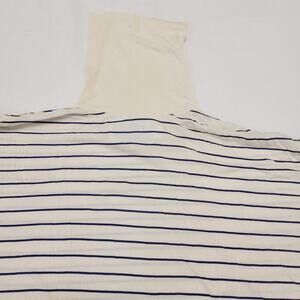 WinterSilks Top Womens L Cream Silk Base Layer Turtleneck Pullover Ski Gorpcore